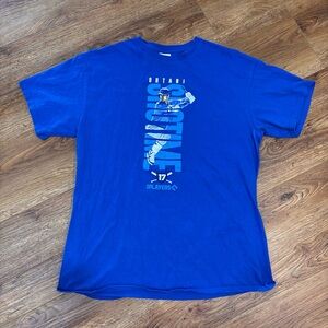 Showtime Ohtani Los Angeles dodgers men’s graphic tee team apparel size large